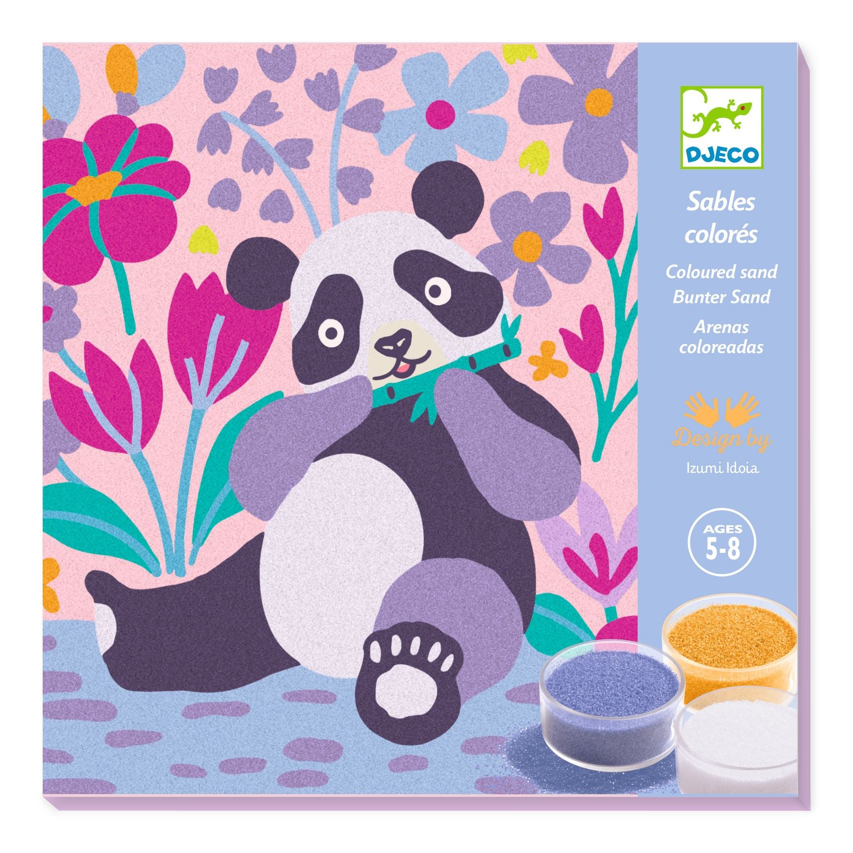 Sable coloré - Pattes de velours