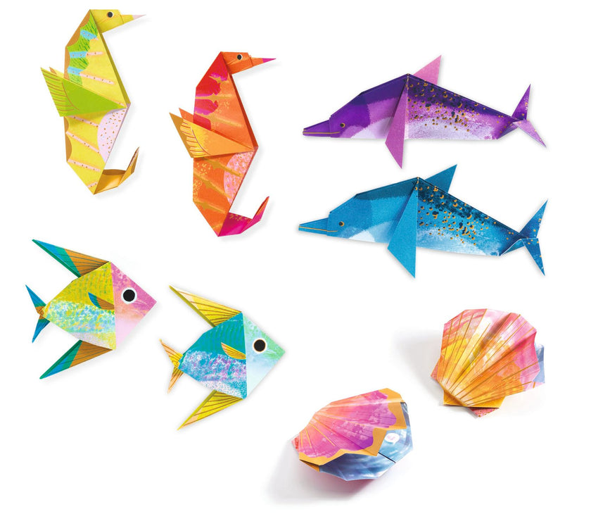 Origami - Animaux marins