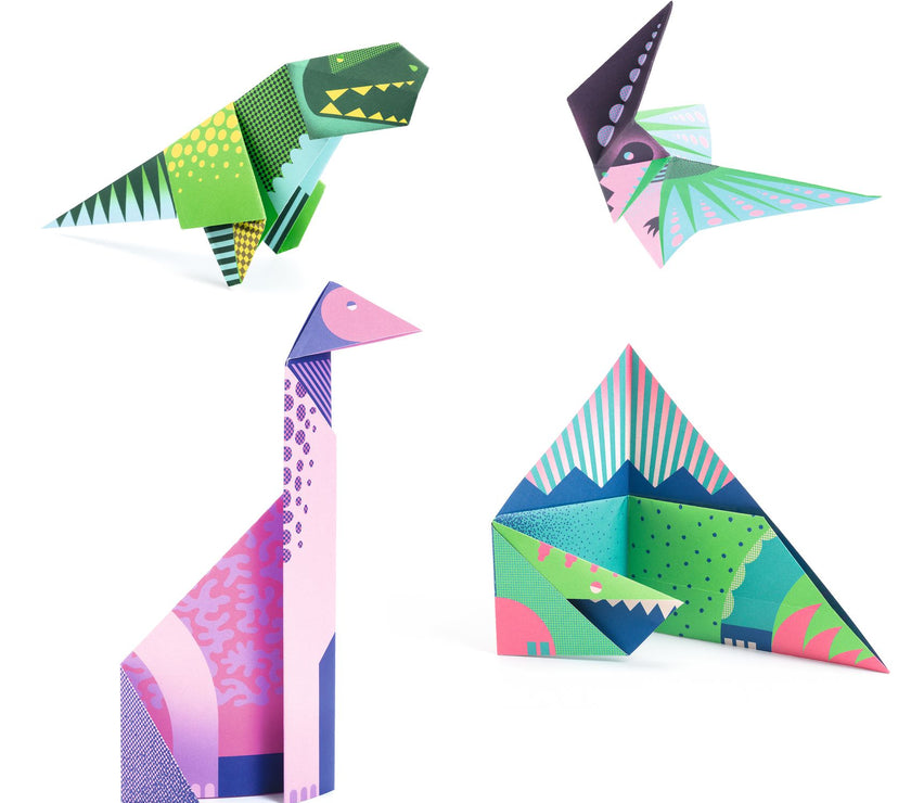 Origami - Dinosaures