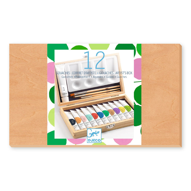 12 Gouaches - Coffret d'artiste