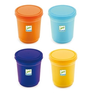4 pots de pâte à modeler - Nature