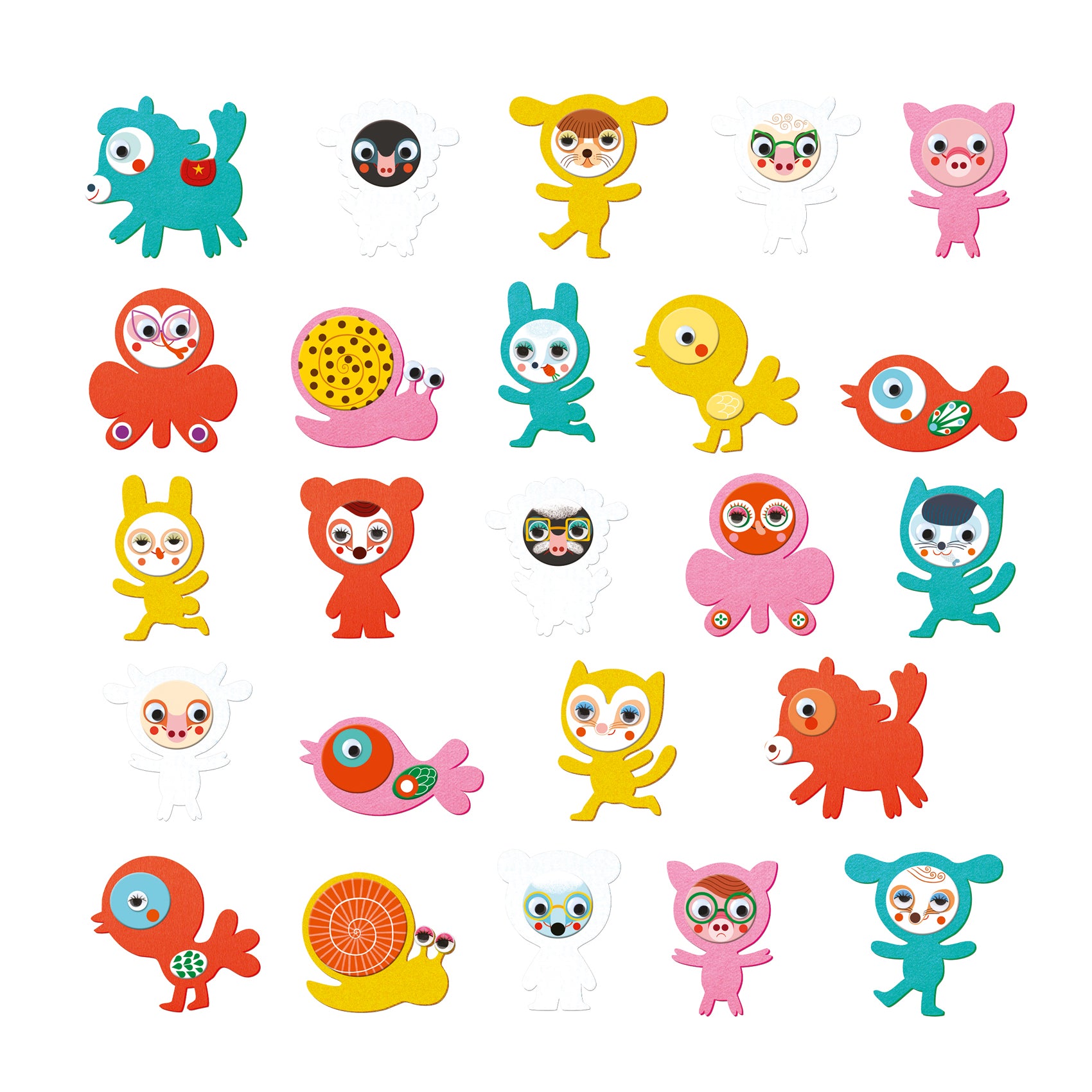 Collage J’aime les animaux – Djeco