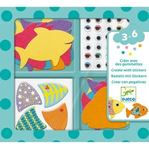 Collage J’aime les poissons – Djeco