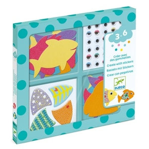 Collage J’aime les poissons – Djeco