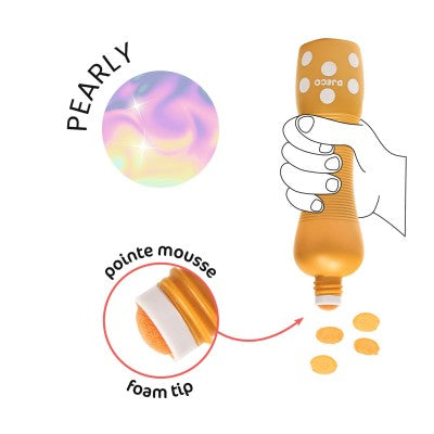 Marqueurs gros pois Pearly (4 marqueurs)