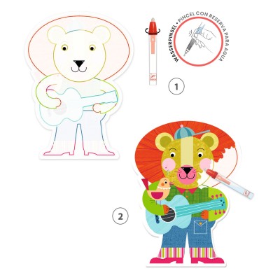 Coloriages magiques - Animalo-Len