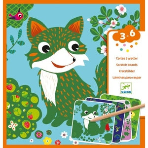 Cartes à gratter Petites bêtes dès 3 ans – Djeco