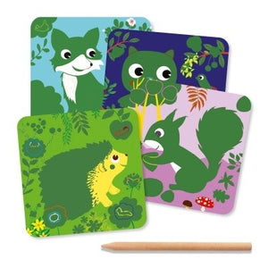 Cartes à gratter Petites bêtes dès 3 ans – Djeco