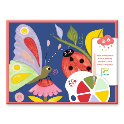 Peinture à la palette – Les petites bêtes – Djeco