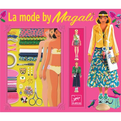 Coffret mode sans couture Wax by Magali Attiogbé – Djeco
