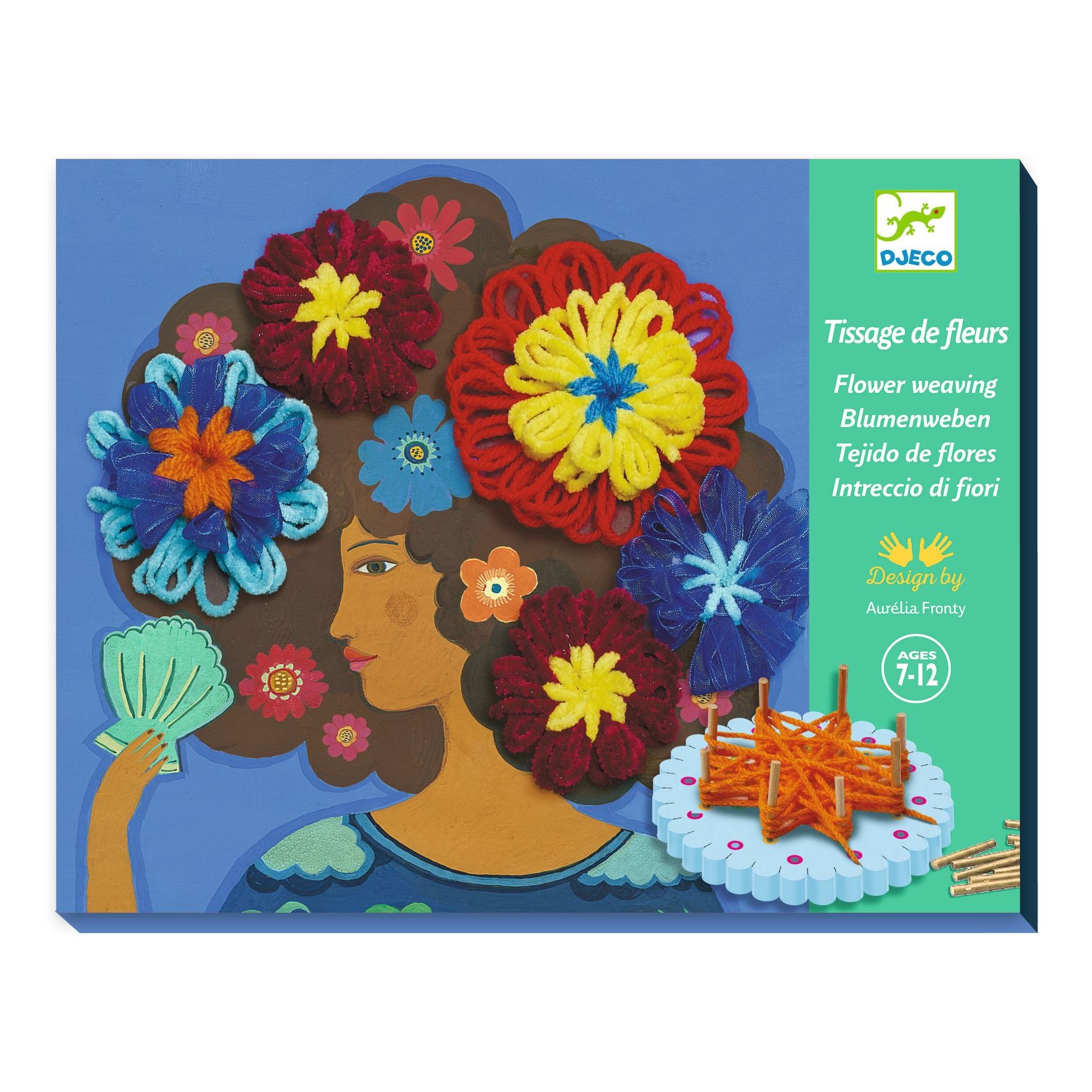Tissage de fleurs – Un hémisphère dans une chevelure – Djeco