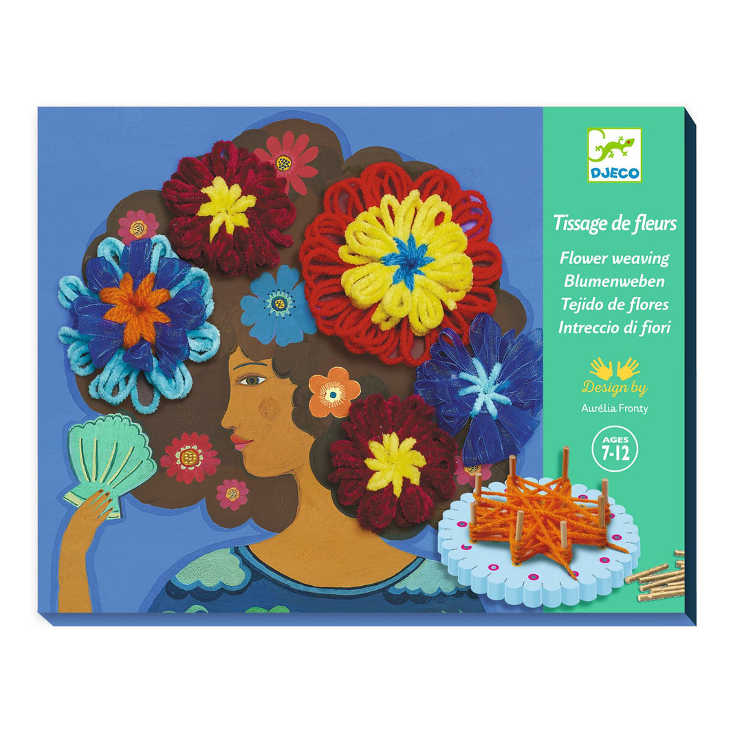 Tissage de fleurs – Un hémisphère dans une chevelure – Djeco