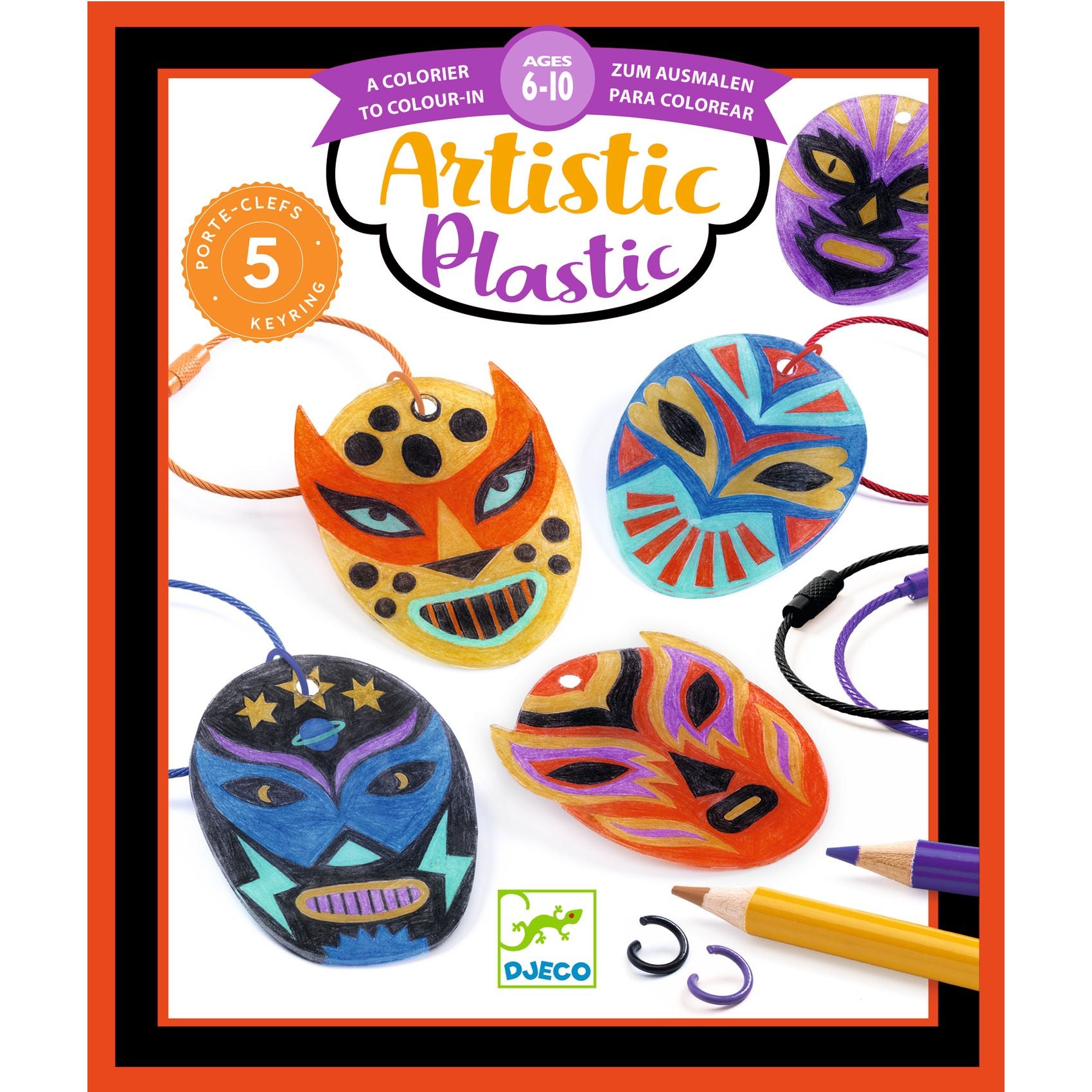 Plastic fou - Porte-clefs catcheurs