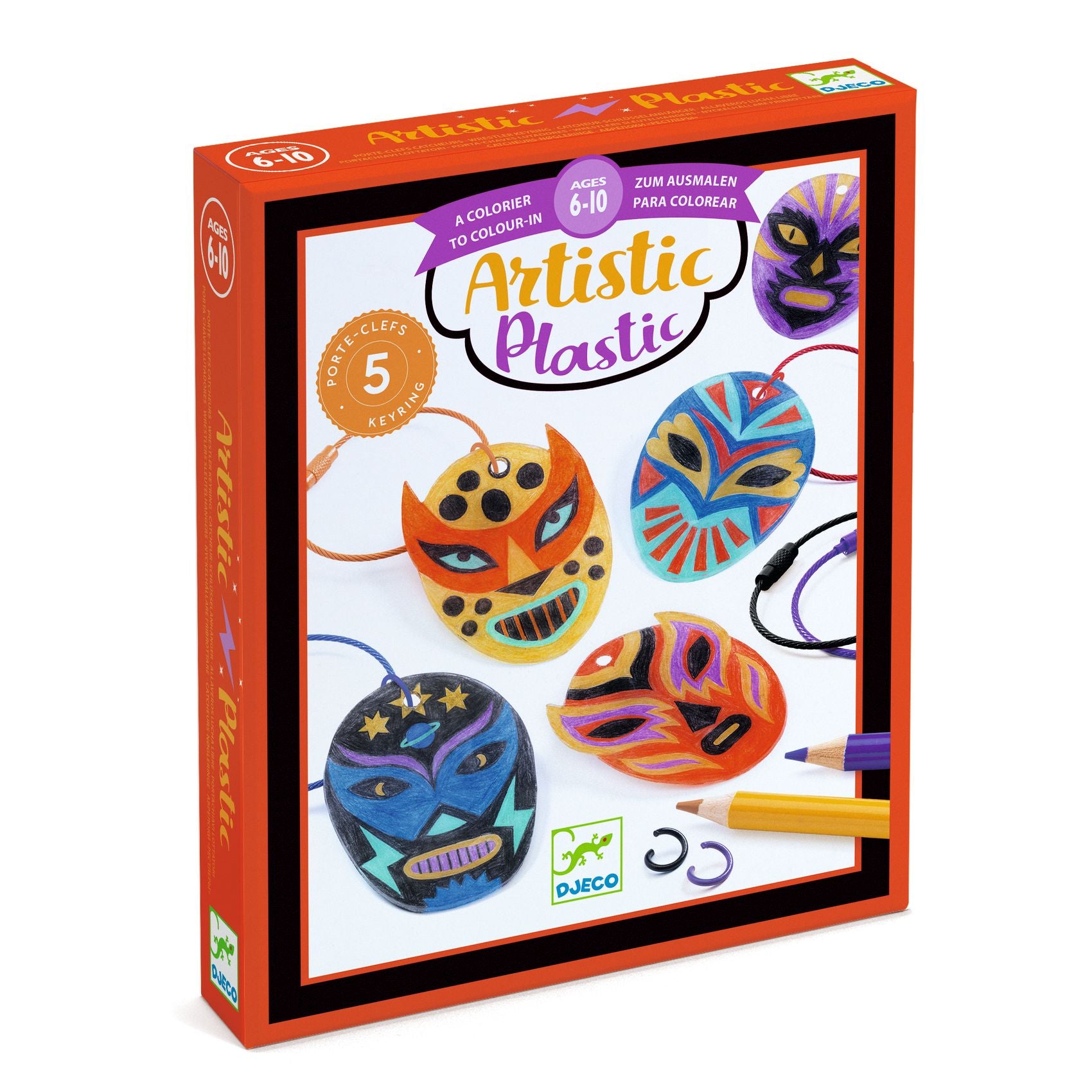 Plastic fou - Porte-clefs catcheurs