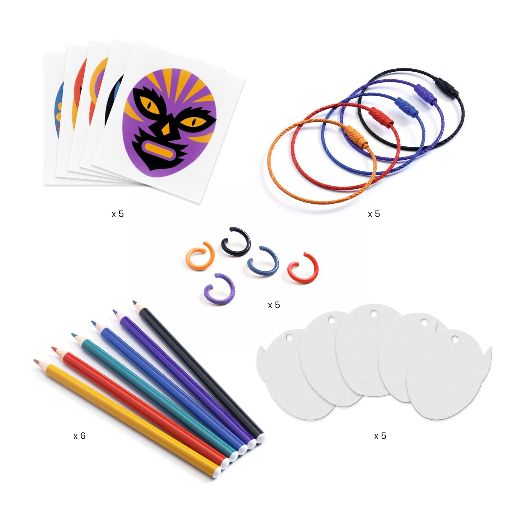 Plastic fou - Porte-clefs catcheurs