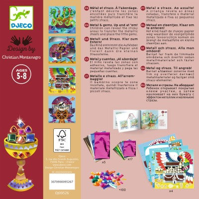 Coffret créatif Métal & Strass À l’abordage ! – Djeco