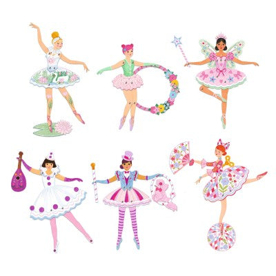 Pantins à colorier Tutus – Djeco