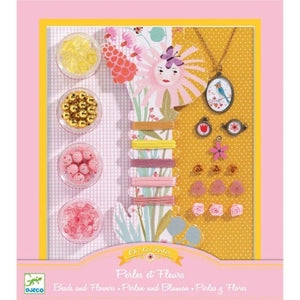 Coffret création de bijoux Perles et fleurs – Djeco