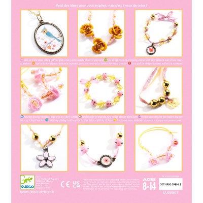Coffret création de bijoux Perles et fleurs – Djeco