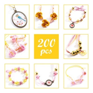 Coffret création de bijoux Perles et fleurs – Djeco