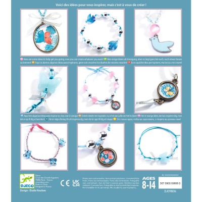 Coffret création de bijoux Perles et oiseaux – Djeco