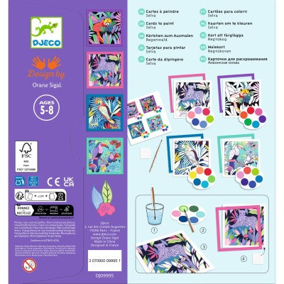 Cartes à peindre Selva – Djeco