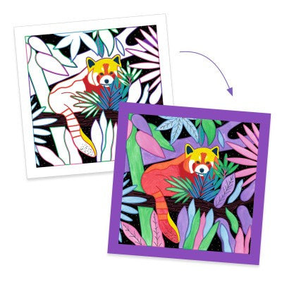 Cartes à peindre Selva – Djeco