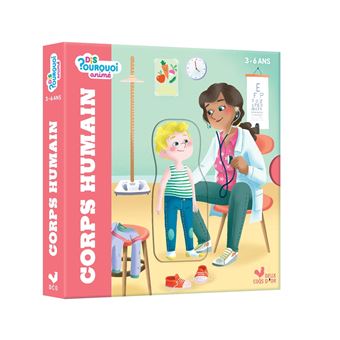 Dis Pourquoi animé – Le Corps humain | Livre enfant 3-6 ans