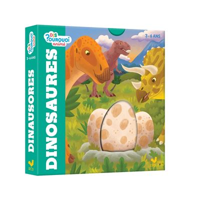 Dis Pourquoi animé – Les Dinosaures | Livre enfant 3-6 ans
