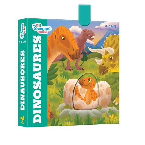 Dis Pourquoi animé – Les Dinosaures | Livre enfant 3-6 ans