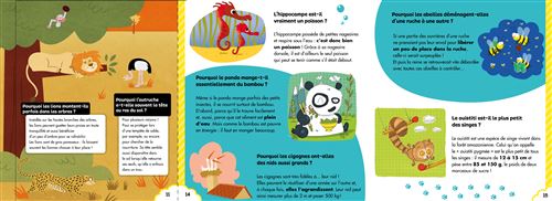 Dis Pourquoi ? Les animaux – Livre avec animations 4-6 ans