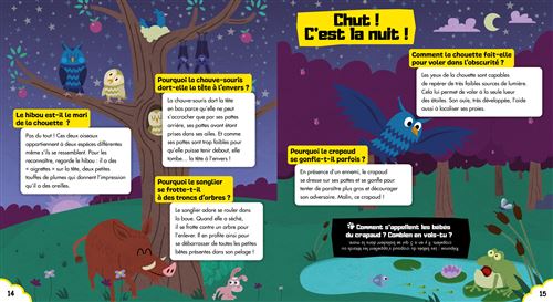 Dis Pourquoi ? Les animaux – Livre avec animations 4-6 ans