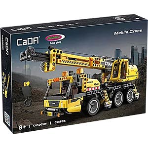 Camion-grue mobile à construire – 658 pièces - CaDA
