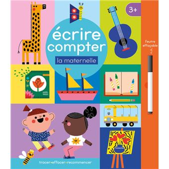 Écrire compter - la maternelle