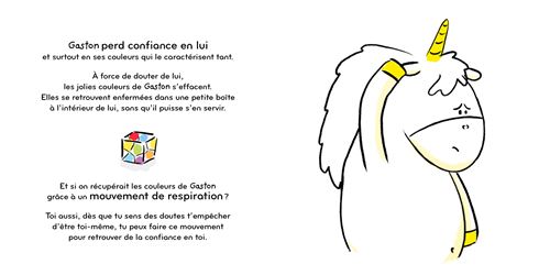 Les émotions de Gaston - : Gaston - J'ai confiance en moi avec figurine