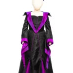 Robe et coiffe de princesse méchante