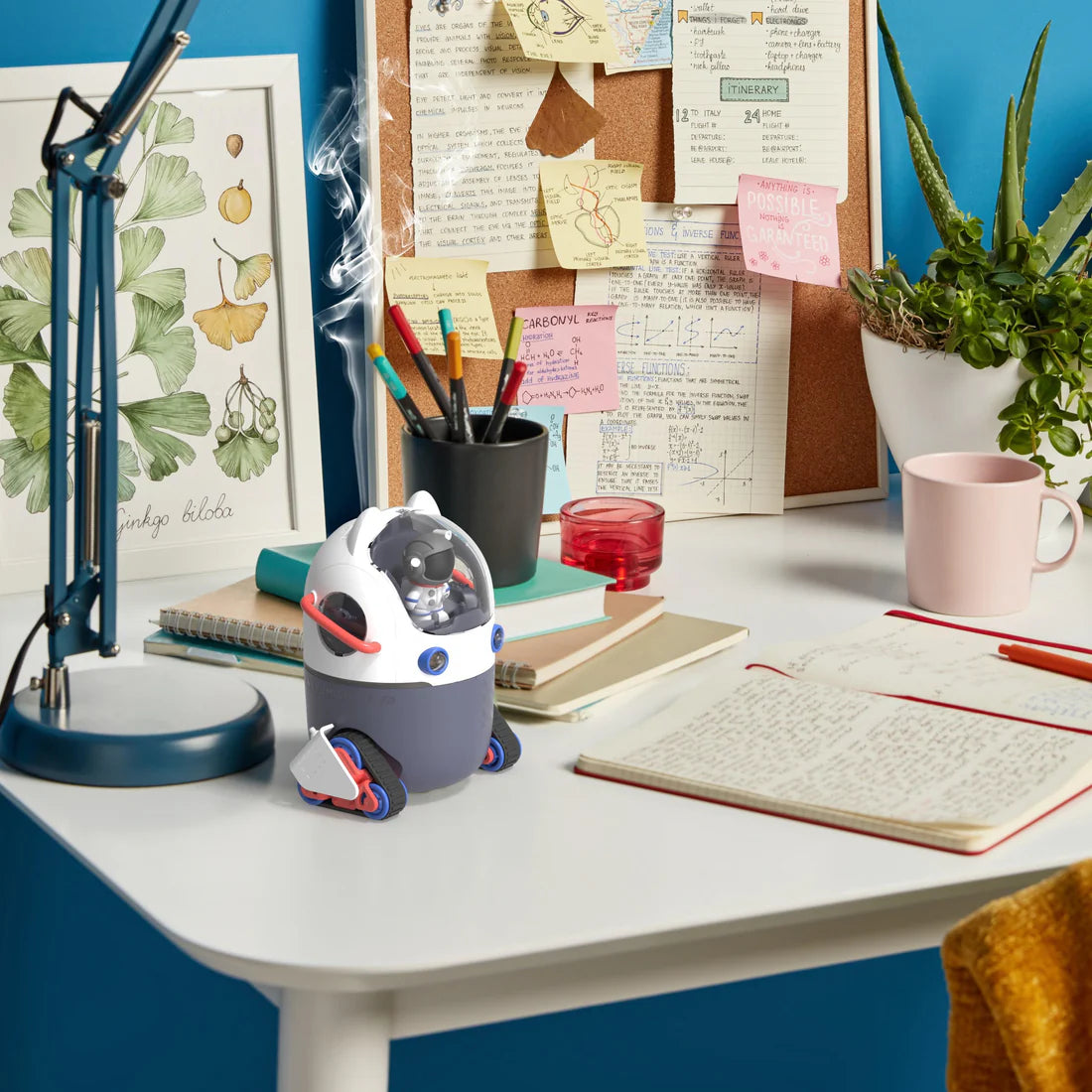 Humybot - Humidificateur et veilleuse spatial