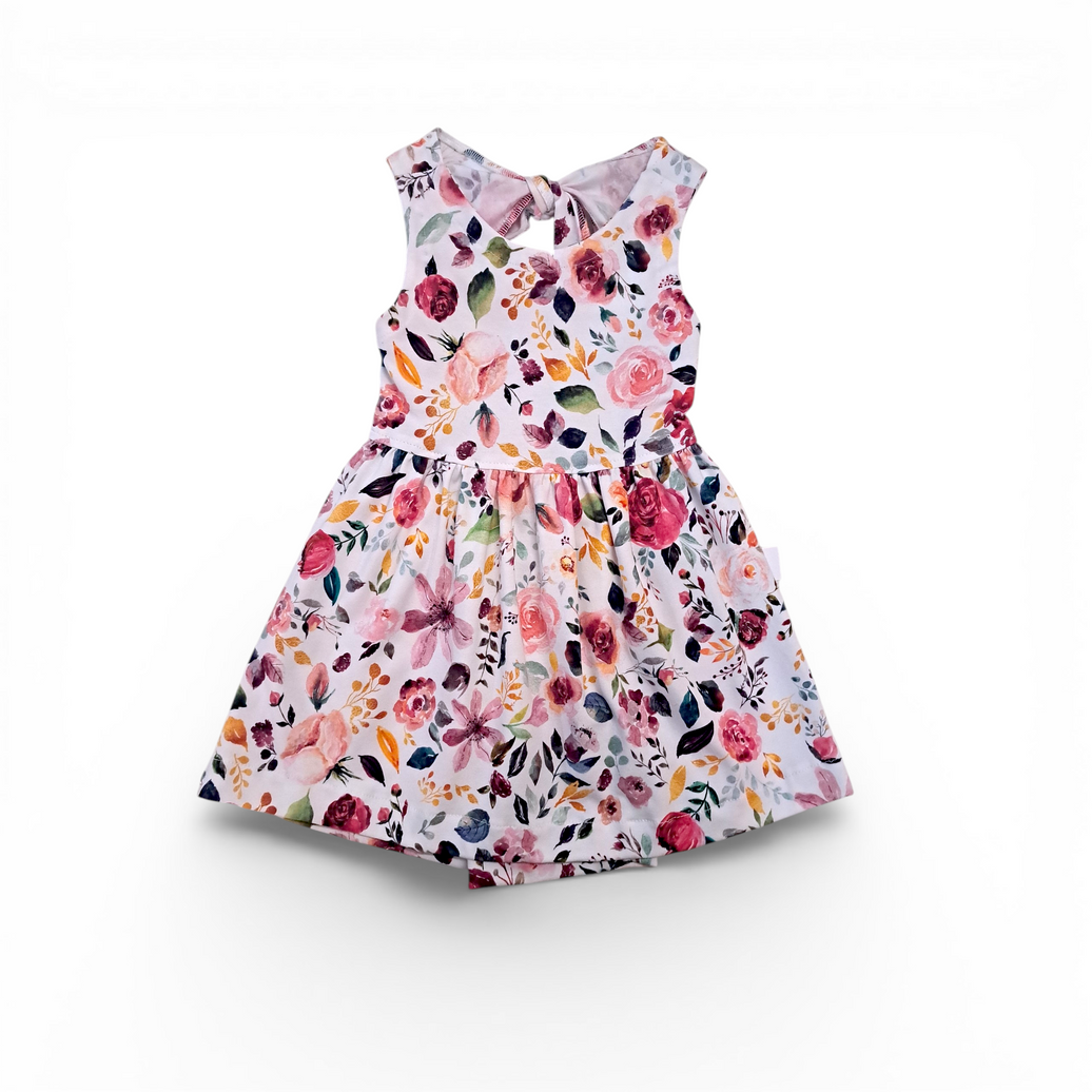 Robe Cocotte – Nœud au dos | Robe fille printemps été