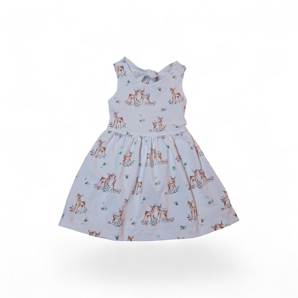 Robe Cocotte – Nœud au dos | Robe fille printemps été
