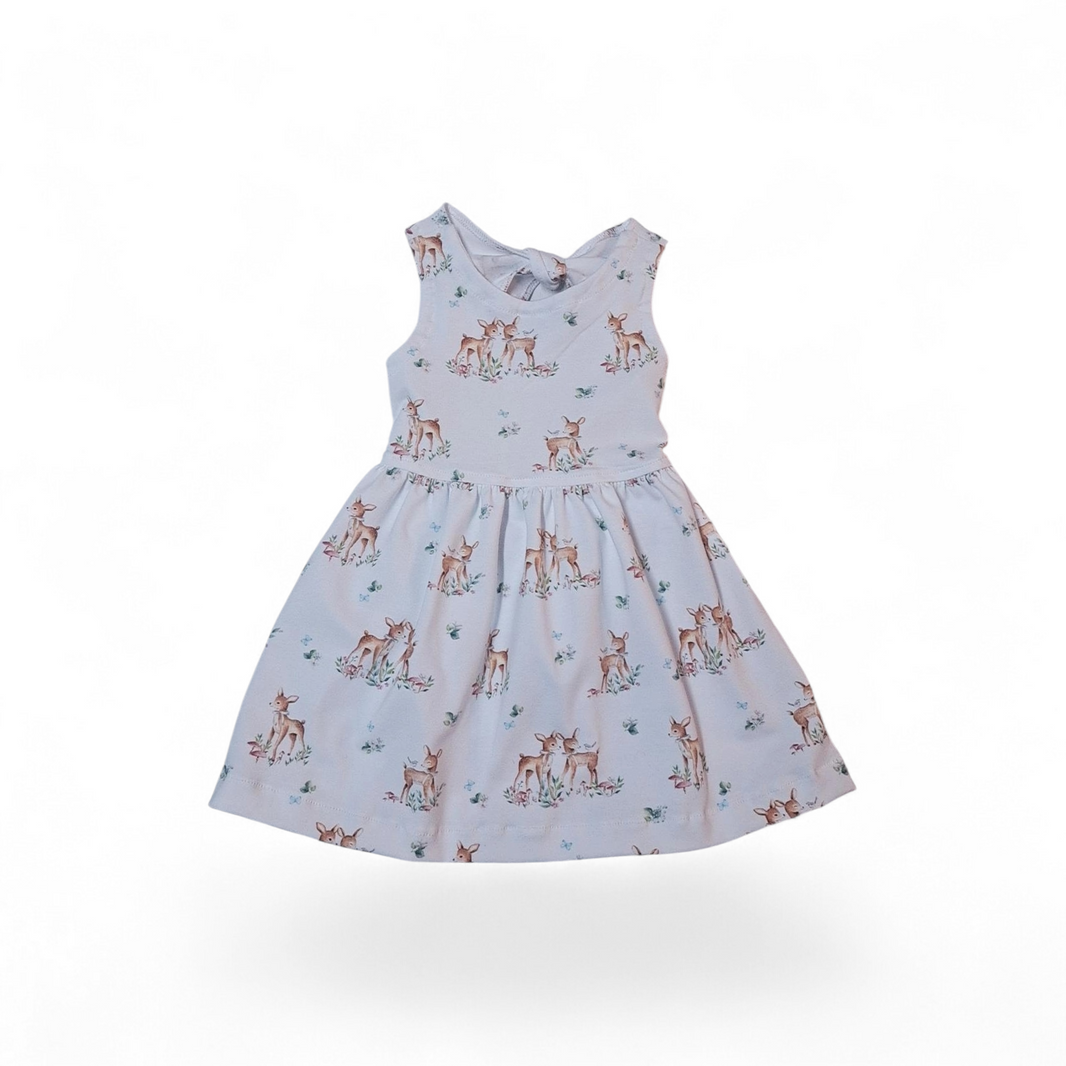 Robe Cocotte – Nœud au dos | Robe fille printemps été