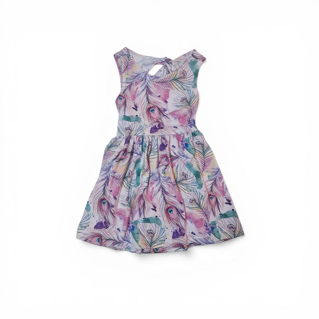 Robe Cocotte – Nœud au dos | Robe fille printemps été