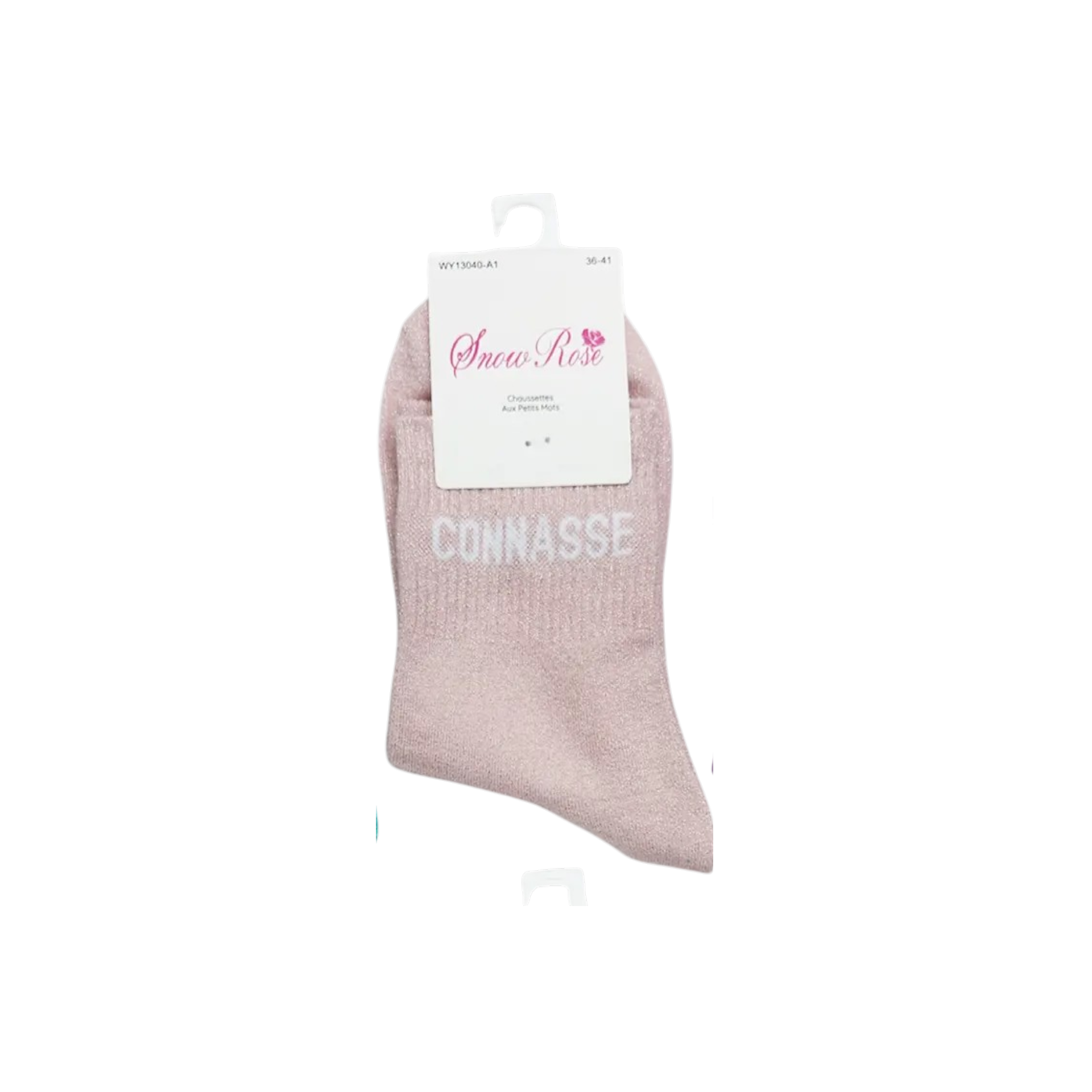 Chaussettes à paillettes – Connasse