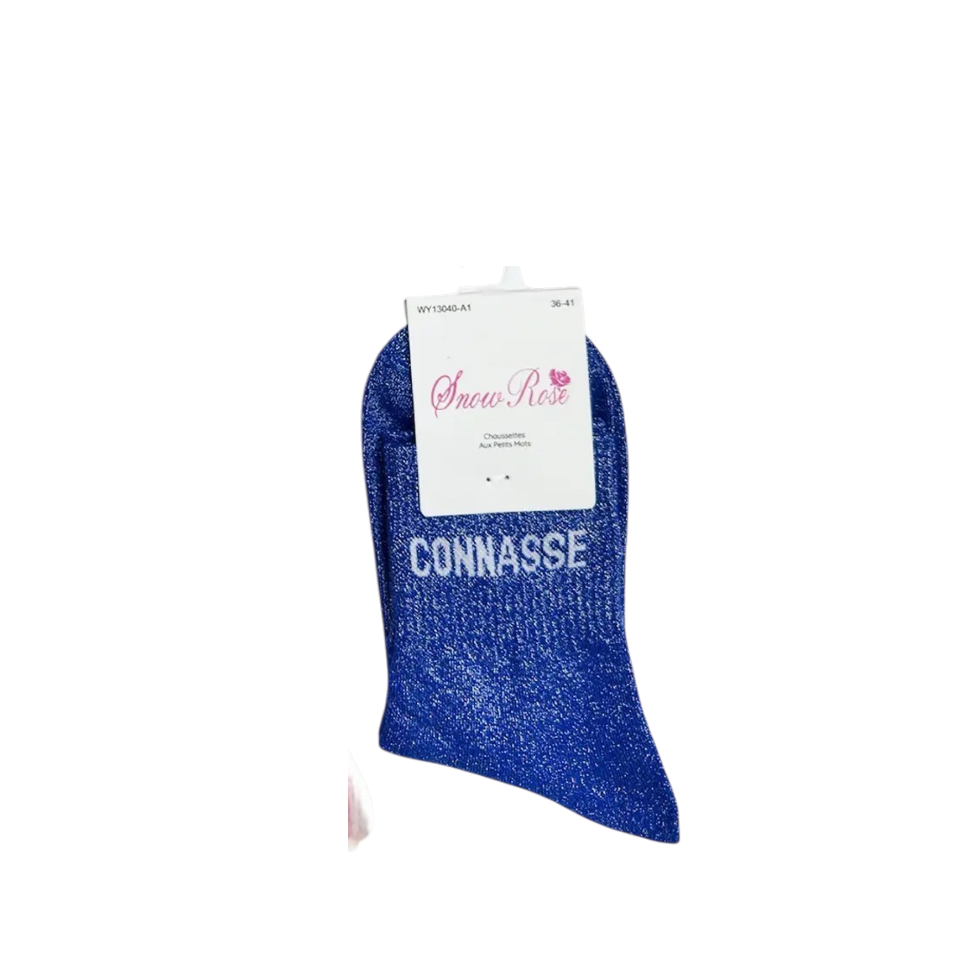 Chaussettes à paillettes – Connasse