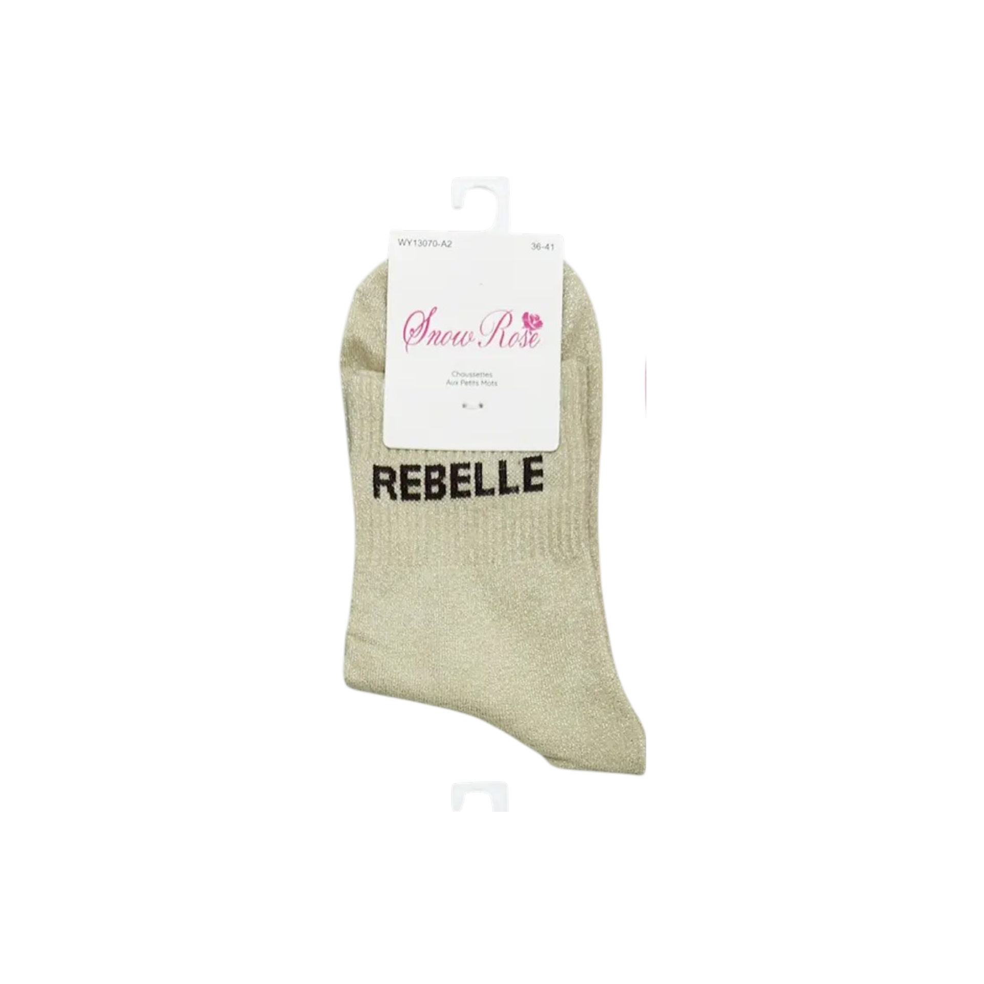 Chaussettes à paillettes – Rebelle