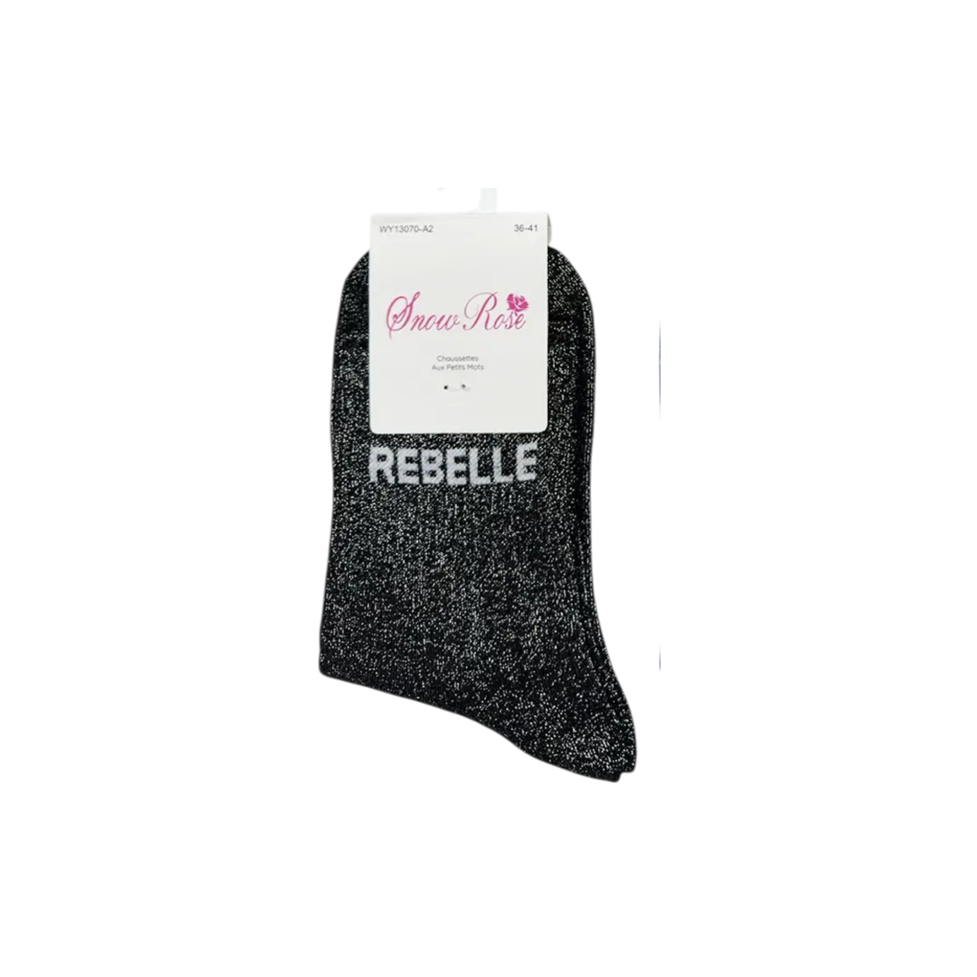 Chaussettes à paillettes – Rebelle
