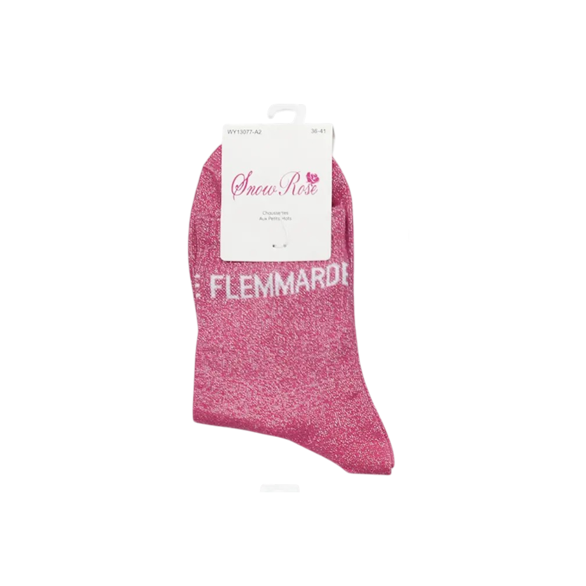 Chaussettes à paillettes –Flemmarde