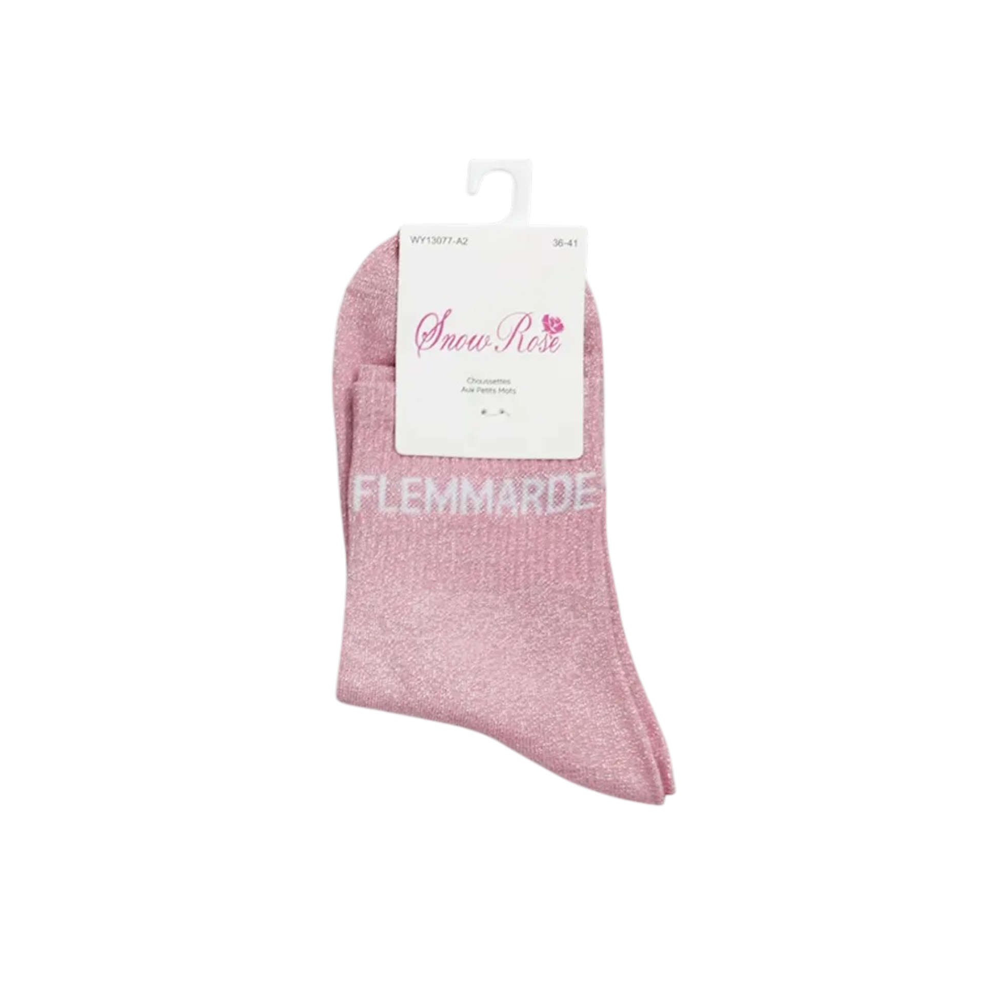 Chaussettes à paillettes –Flemmarde