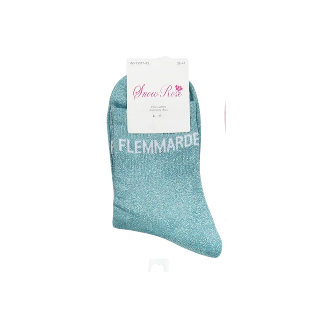 Chaussettes à paillettes –Flemmarde