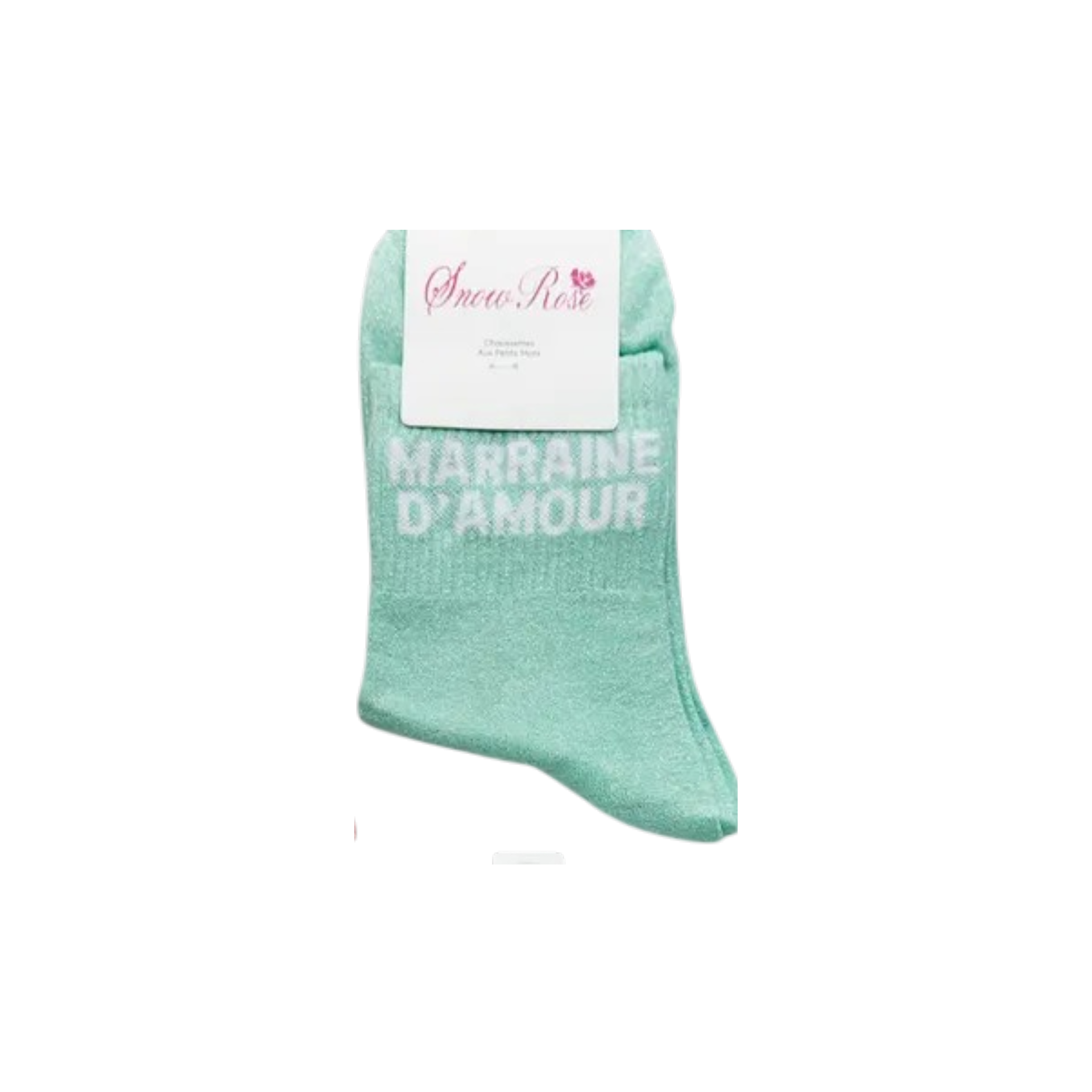 Chaussettes à paillettes – Marraine d'amour
