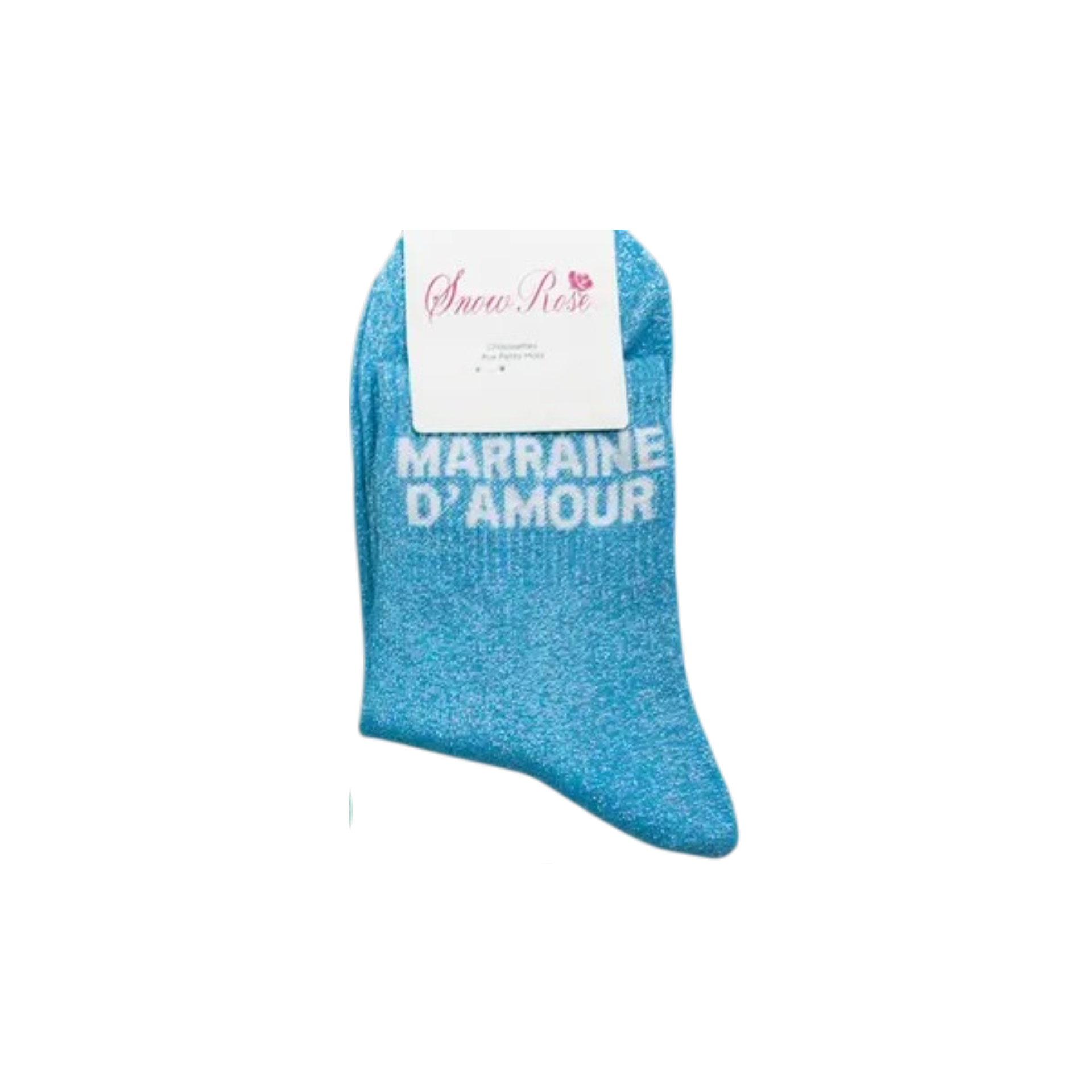 Chaussettes à paillettes – Marraine d'amour